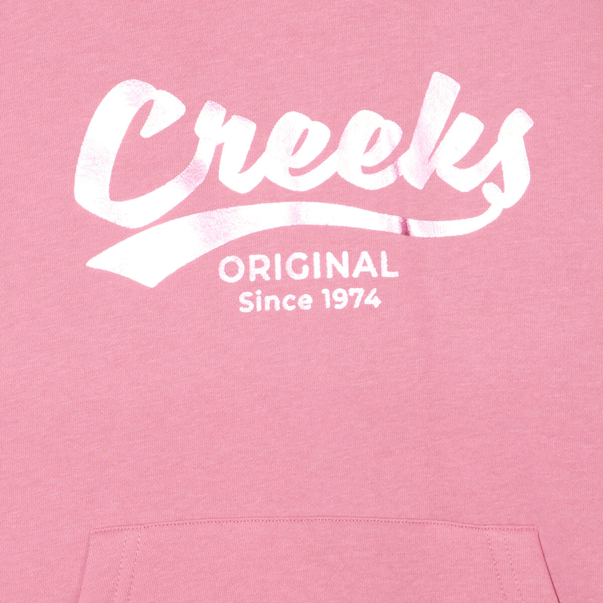 Sweat &agrave; capuche hoodie &agrave; logo vieux rose fille