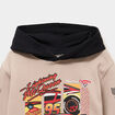 Sweat hoodie &agrave; capuche Cars sable gar&ccedil;on