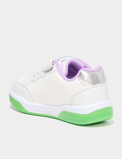 Tennis basses lumineuses Toy Story blanc gar&ccedil;on