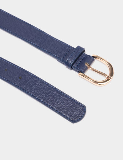 Ceinture bleu marine femme