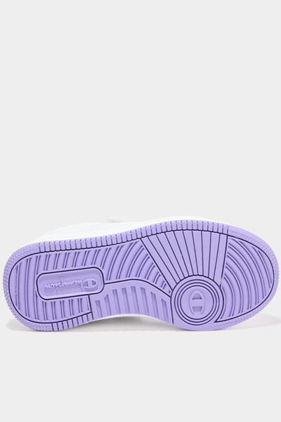 Baskets &agrave; scratchs Champion RD18 LOW violet fille