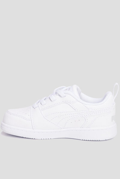 Tennis basses Puma Rebound Joy blanc fille