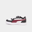 Baskets &agrave; scratchs Caven III Puma bordeaux gar&ccedil;on