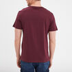T-shirt manches courtes coton Creeks prune homme