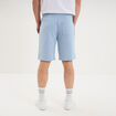 Short jogging molleton droit bleu ciel homme