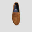 Mocassins en cuir sable homme
