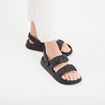 Sandales brides ajustables Wamea Beach noir femme