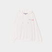 Sweat à capuche hoodie Creeks blanc femme