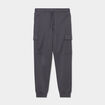 Pantalon jogging cargo molleton gris fonc&eacute; homme