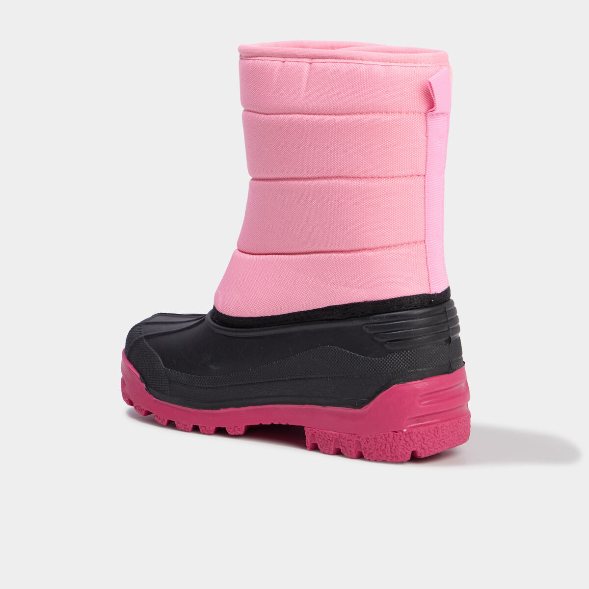 Bottes de neige fourr&eacute;es rose fille