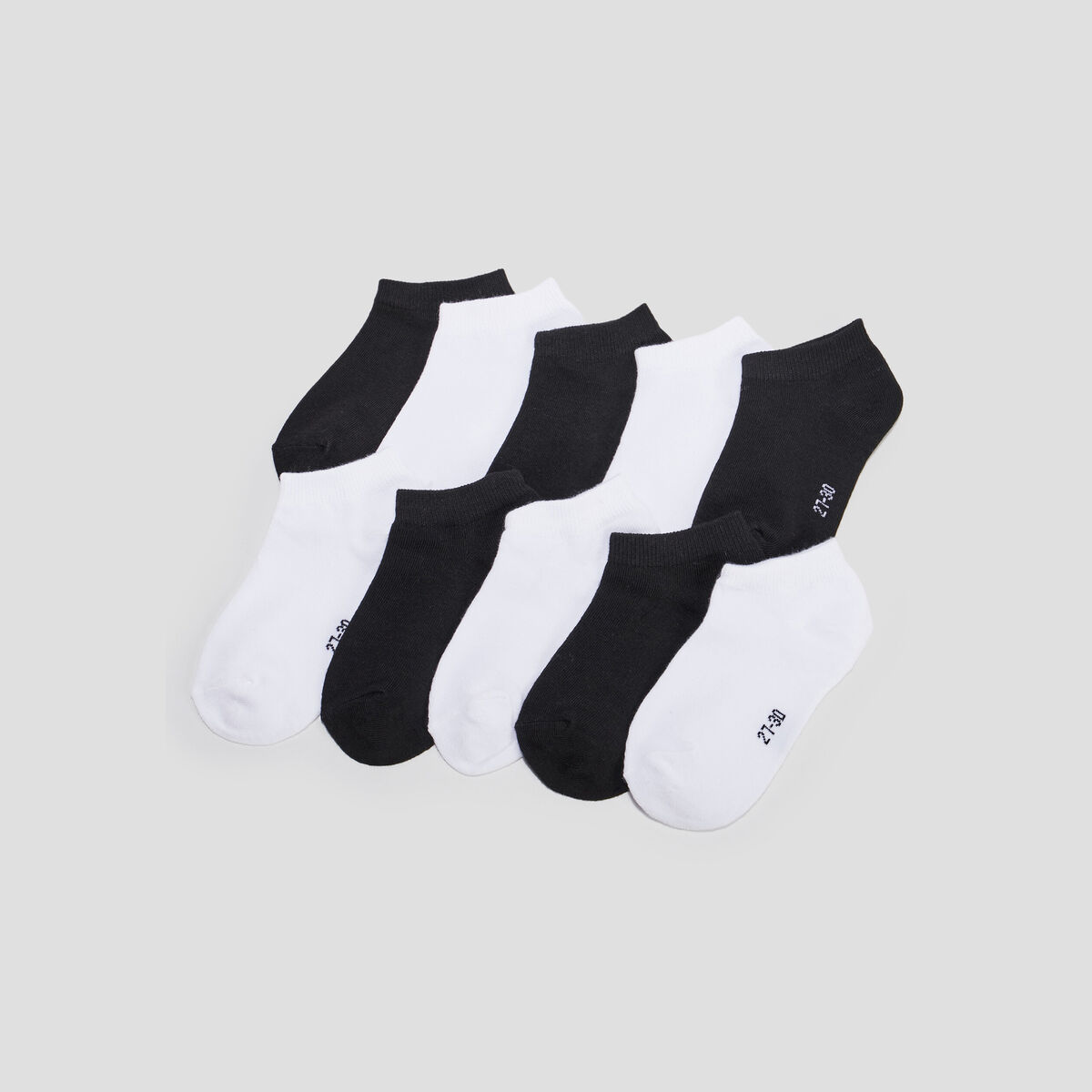 Lot 10 paires de chaussettes multicolore garçon