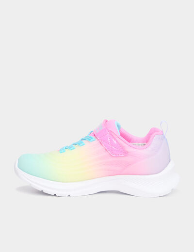 Baskets running waterproof multicolore fille