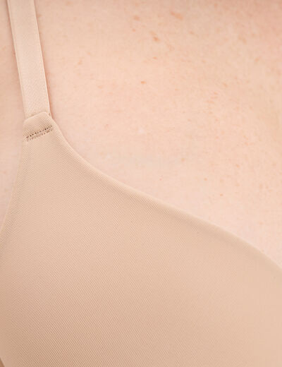 Soutien-gorge maxi push-up beige femme