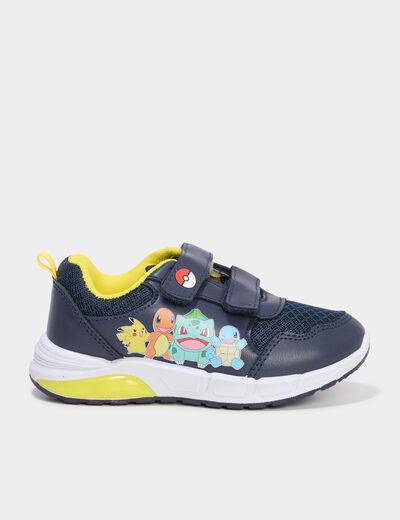 Baskets running lumineuses Pokémon bleu marine garçon