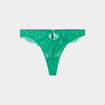 String en dentelle vert menthe femme