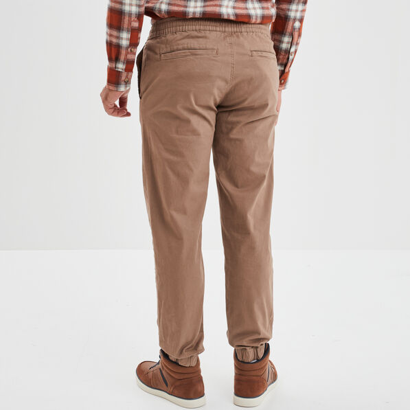 Pantalon jogpant marron homme