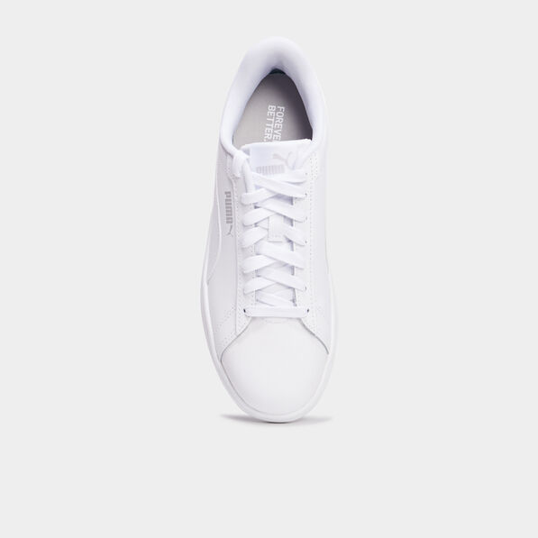 Tennis basses à lacets Puma blanc garçon