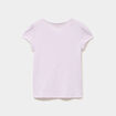 Ensemble pyjama short coton violet clair fille