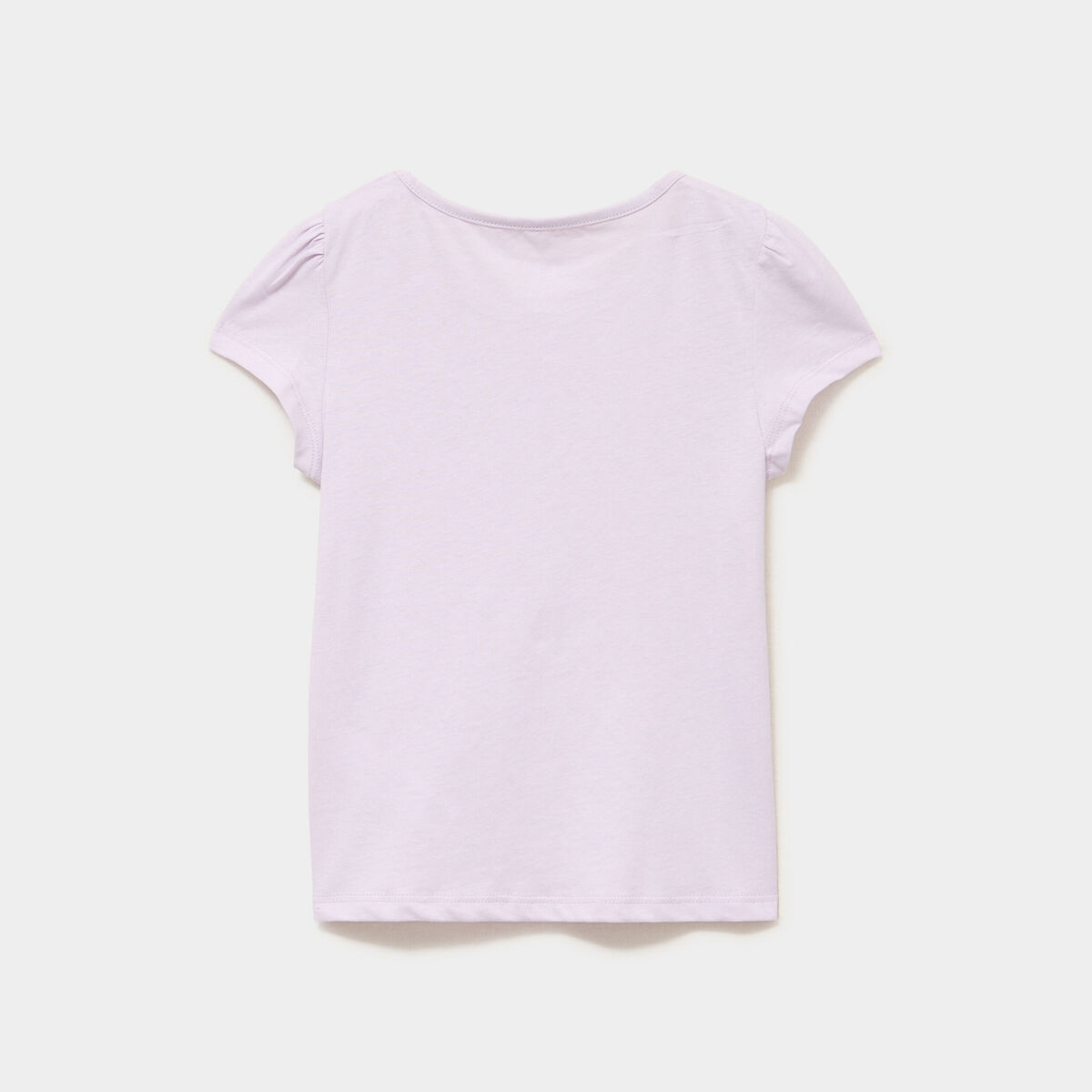 Ensemble pyjama short coton violet clair fille