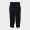 Pantalon jogger doubl&eacute; coton noir gar&ccedil;on