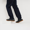 Tennis basses &agrave; lacets noir homme