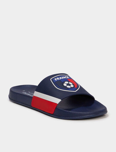 Claquettes multicolore homme