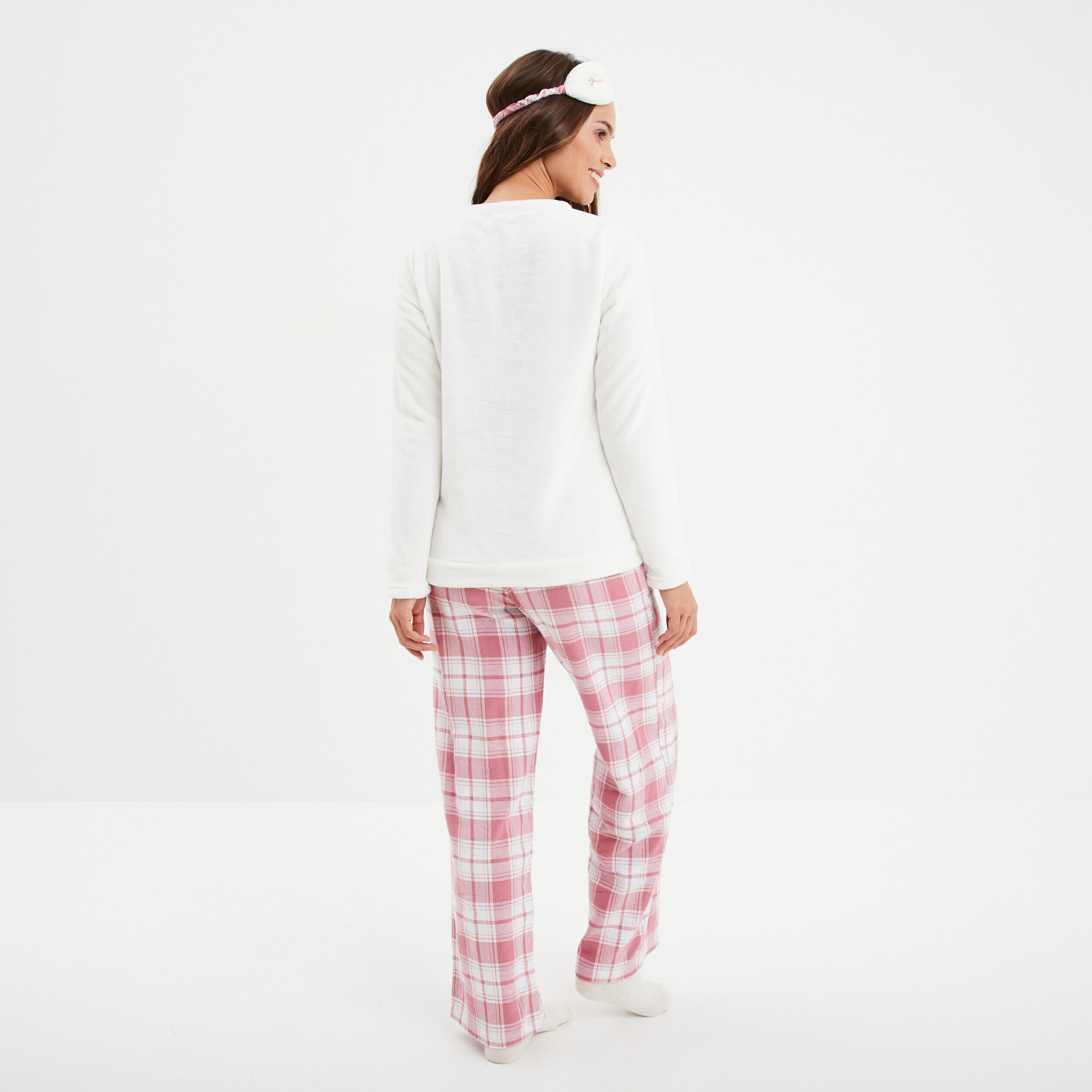 LH Ensemble Pyjama Corsaire 2 Pièces Coton Rose Clair Femme ROSE CLAIR | Femme La Halle Pyjama