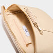 Sac banane en toile de coton canvas sable femme