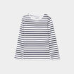 T-shirt manches longues coton ecru garçon