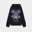 Sweat hoodie &agrave; capuche Guns N' Roses noir homme