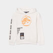 Sweat à capuche hoodie Jurassic Park sable garçon