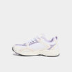 Baskets running m&eacute;moire de forme confort blanc fille