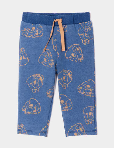 Pantalon jogging Tic et Tac bleu marine bébé garçon