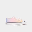 Tennis en toile à lacets Creeks multicolore fille