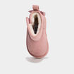 Bottines avec noeuds Creeks rose b&eacute;b&eacute; fille