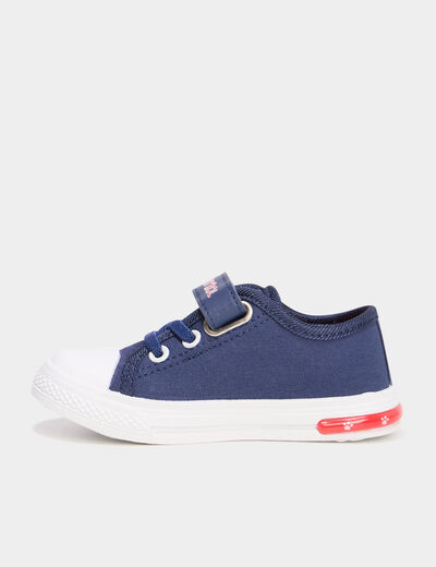 Tennis lumineuses bout renforc&eacute; Patrol multicolore gar&ccedil;on