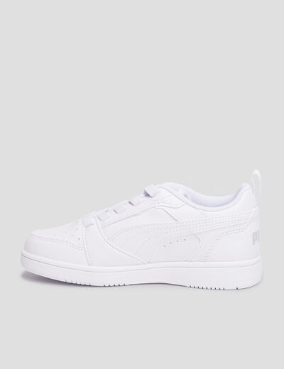 Tennis basses à lacets Puma Rebound Joy blanc fille
