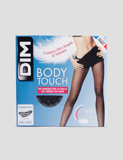 Collants 20 deniers DIM Body Touch noir femme