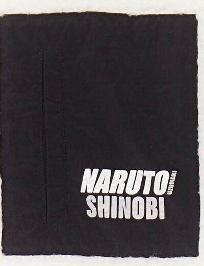 Gilet zippé capuche aspect mouton Naruto ivoire garçon