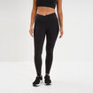 Legging de sport taille haute noir femme