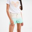 Short droit 5 poches Creeks bleu clair fille