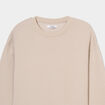 Sweat oversize manches longues col rond gris fonc&eacute; gar&ccedil;on