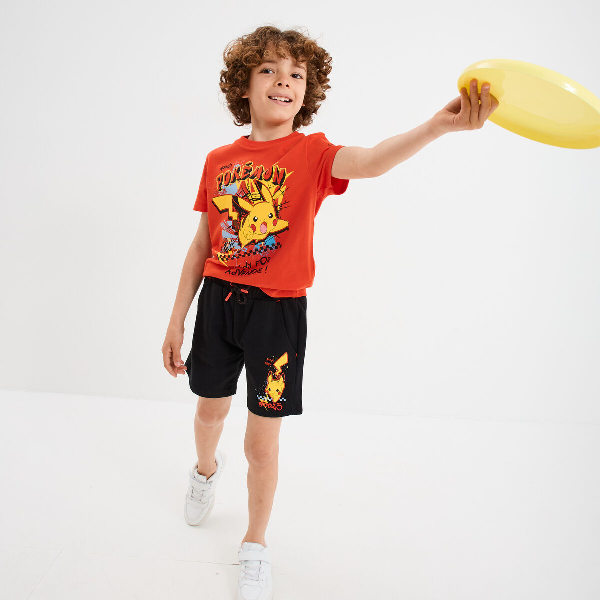 Ensemble 2 pièces coton Pokémon Pikachu multicolore garçon