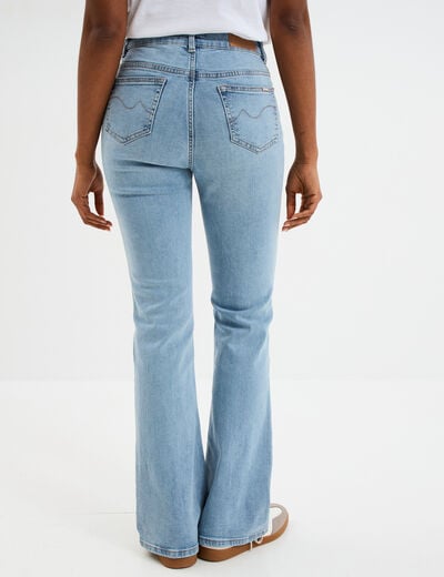 Jeans flare 5 poches Creeks denim double stone femme