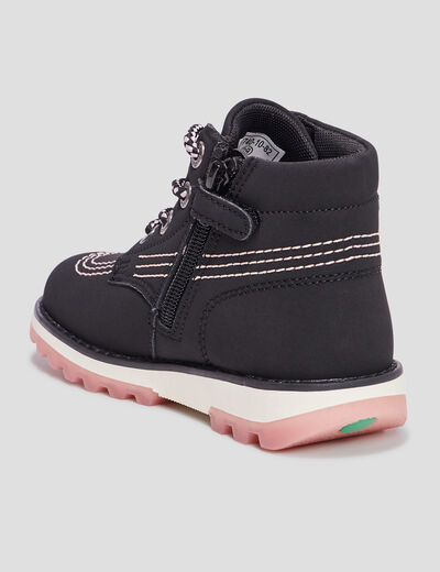 Bottines Kickers Krally20 noir fille