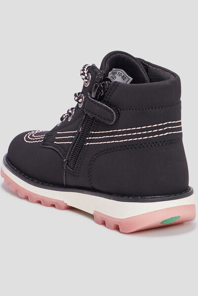 Bottines Kickers Krally20 noir fille
