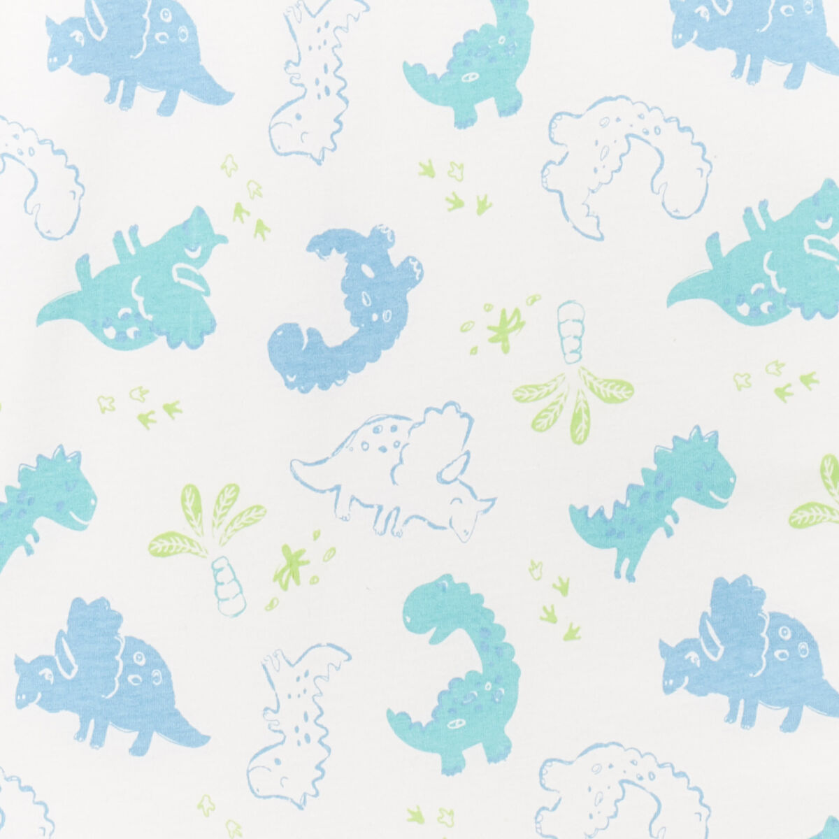 Gigoteuse sans manches en coton vert pastel bébé garçon