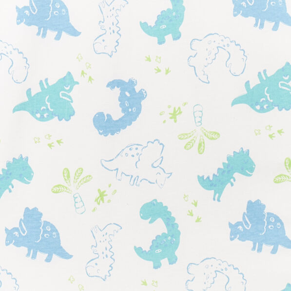 Gigoteuse sans manches en coton vert pastel bébé garçon