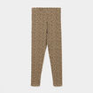 Legging taille haute beige femme
