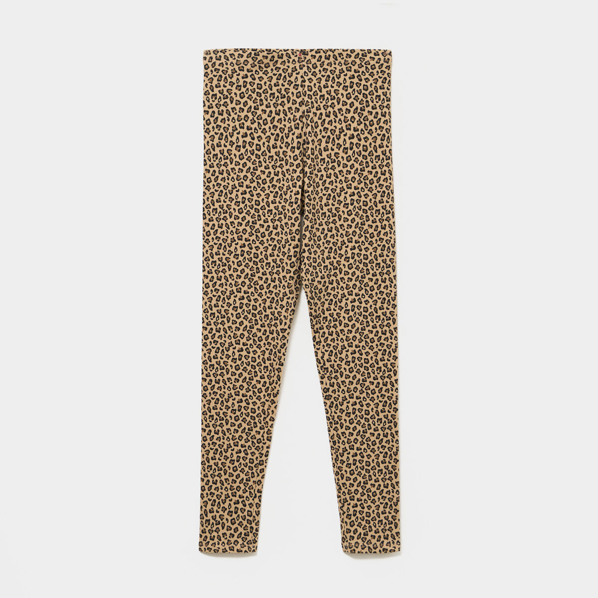 Legging taille haute beige femme